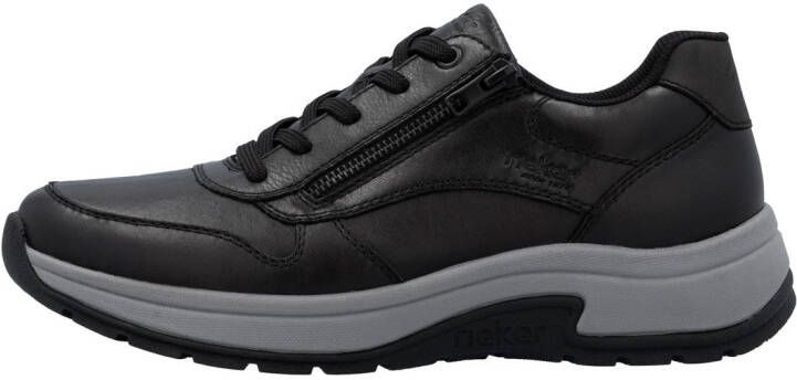 Rieker Sneakers Veterschoen lage schoen vrijetijdsschoen met gepolsterde schachtversteviging