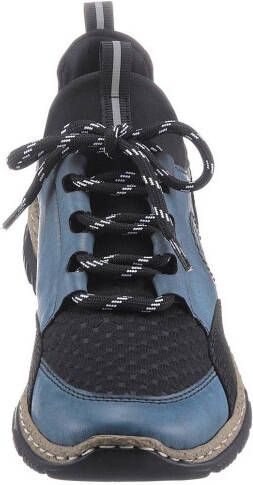 Rieker Veterschoen Blauw gecombineerd - Foto 4