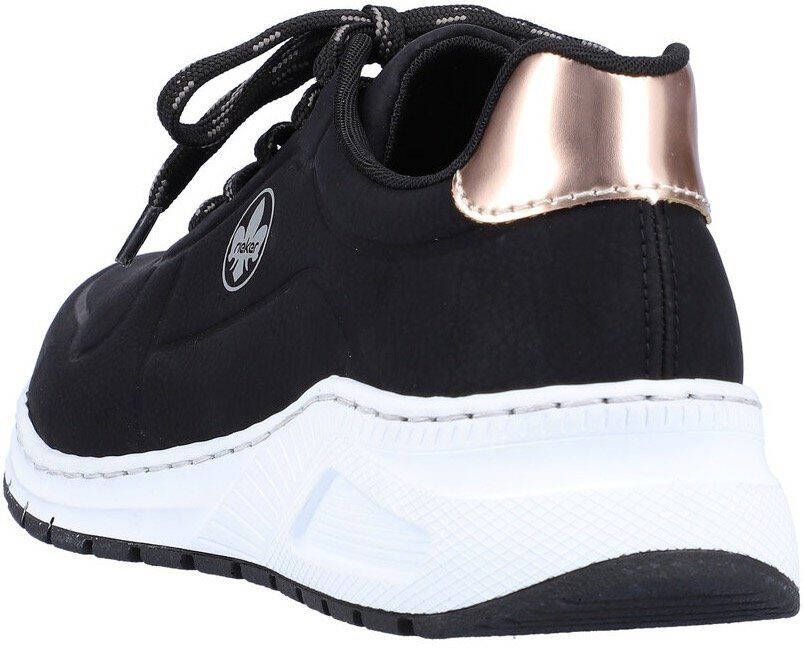 Rieker Sneakers met memosoft-binnenzool vrijetijdsschoen lage schoen veterschoen