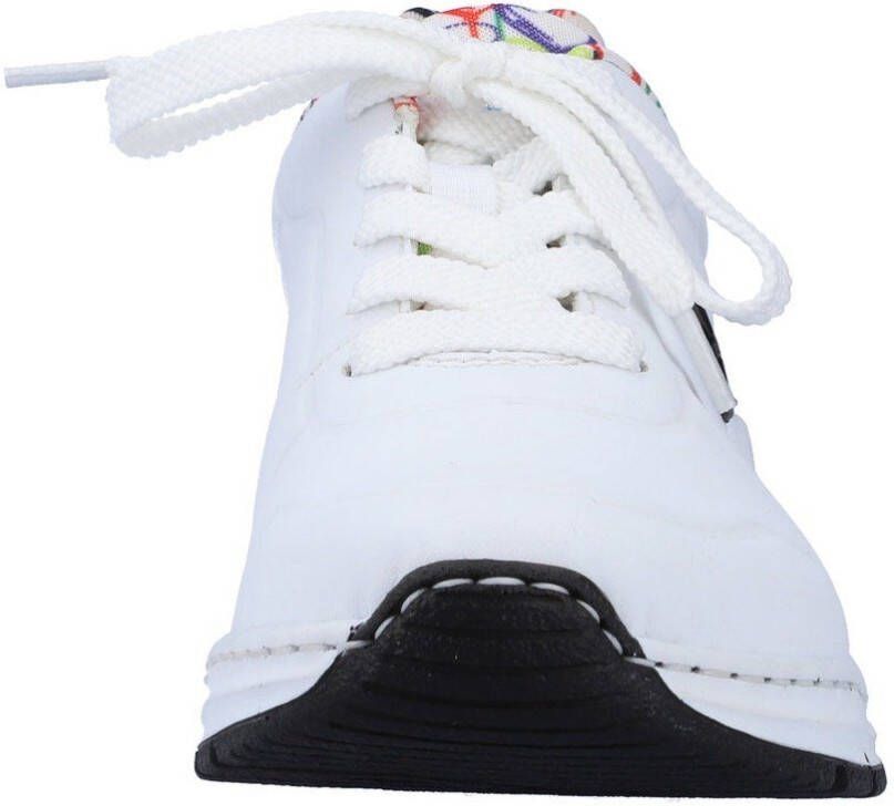 Rieker Sneakers met memosoft-binnenzool vrijetijdsschoen lage schoen veterschoen