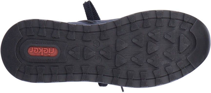 Rieker Sneakers met zachte schacht vrijetijdsschoen lage schoen veterschoen