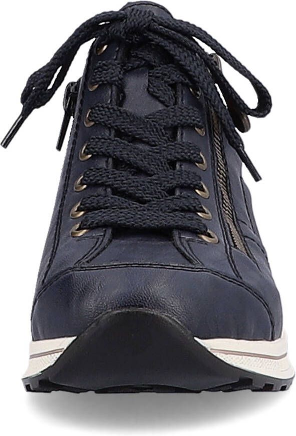Rieker Sneakers met zachte schacht vrijetijdsschoen lage schoen veterschoen