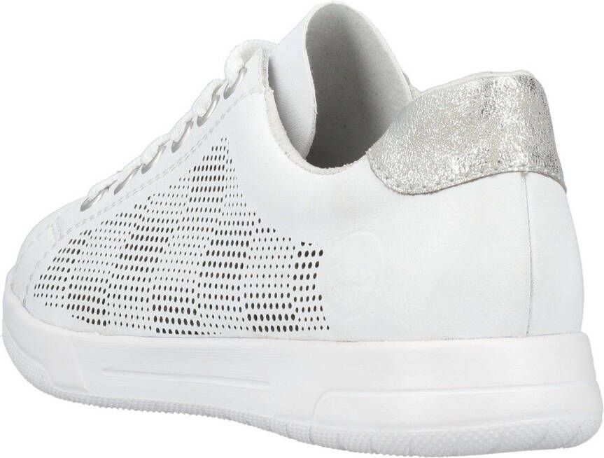 Rieker Sneakers verwijderbare textielinlegzool vrijetijdsschoen lage schoen veterschoen