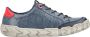Rieker Sneakers Vrijetijdsschoen lage schoen instapschoen met kleurrijke siersteek - Thumbnail 6