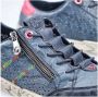 Rieker Sneakers Vrijetijdsschoen lage schoen instapschoen met kleurrijke siersteek - Thumbnail 11