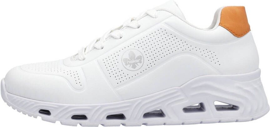 Rieker Sneakers in vegan verwerking vrijetijdsschoen halve schoen veterschoen