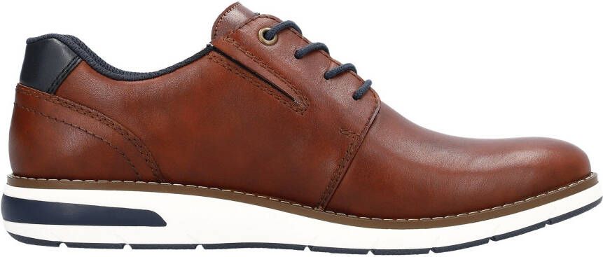 Rieker Sneakers met modieuze loopzool vrijetijdsschoen lage schoen veterschoen