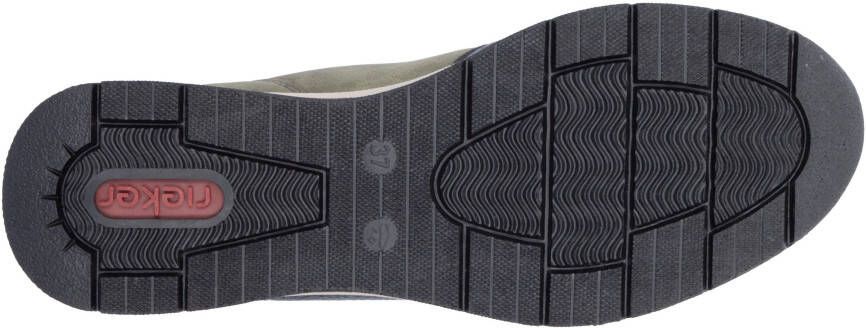 Rieker Sneakers vrijetijdsschoen high top sneaker enkellaars met modieuze loopzool