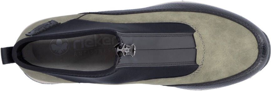 Rieker Sneakers vrijetijdsschoen high top sneaker enkellaars met modieuze loopzool
