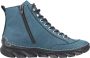 Rieker Sneakers vrijetijdsschoen lage schoen veterschoen met binnenrits - Thumbnail 6