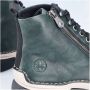 Rieker Sneakers vrijetijdsschoen lage schoen veterschoen met contraststiksels - Thumbnail 18