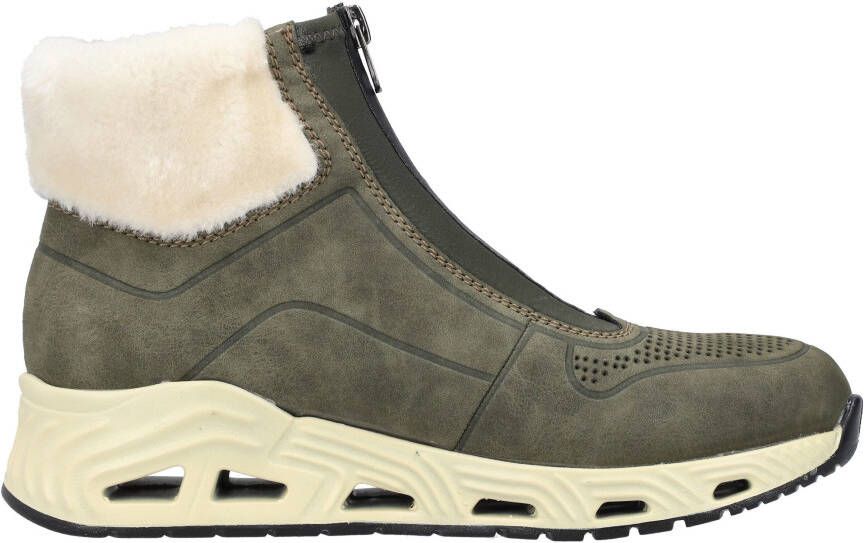 Rieker Sneakers vrijetijdsschoen instaplaarzen met voorrits