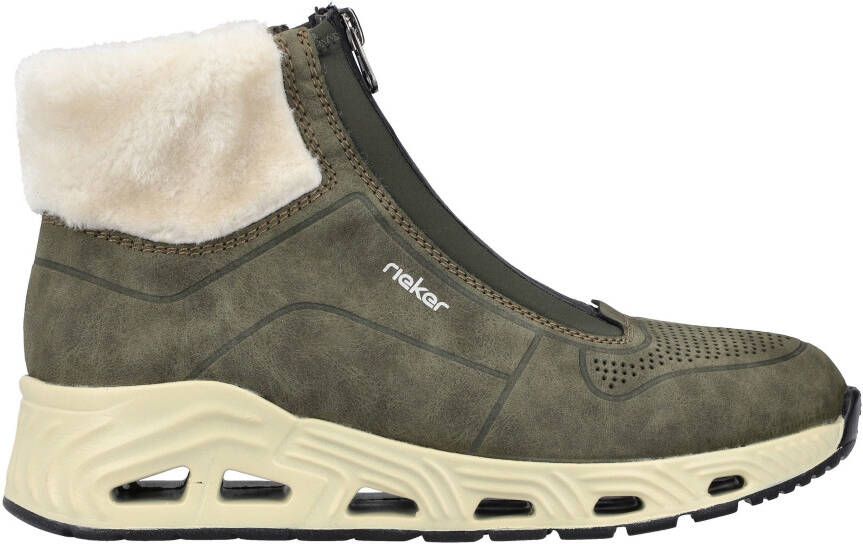 Rieker Sneakers vrijetijdsschoen instaplaarzen met voorrits