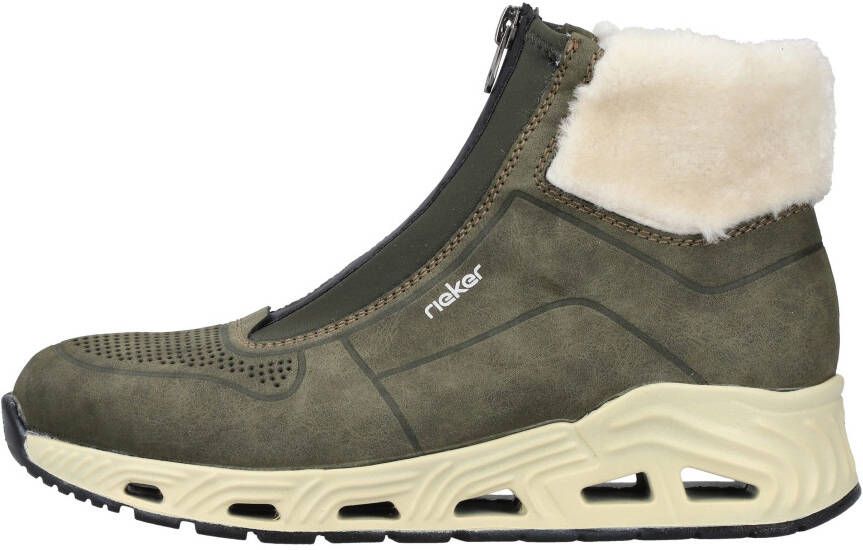 Rieker Sneakers vrijetijdsschoen instaplaarzen met voorrits