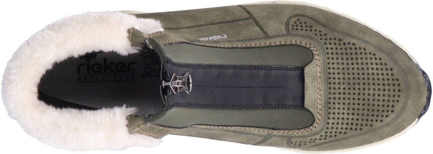 Rieker Sneakers vrijetijdsschoen instaplaarzen met voorrits