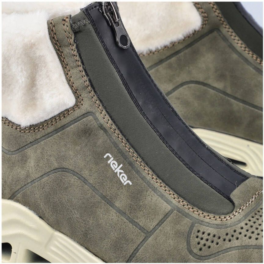 Rieker Sneakers vrijetijdsschoen instaplaarzen met voorrits