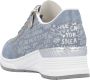 Rieker Sneakers bedrukt met letters vrijetijdsschoen lage schoen veterschoen - Thumbnail 4