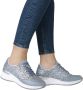 Rieker Sneakers bedrukt met letters vrijetijdsschoen lage schoen veterschoen - Thumbnail 12