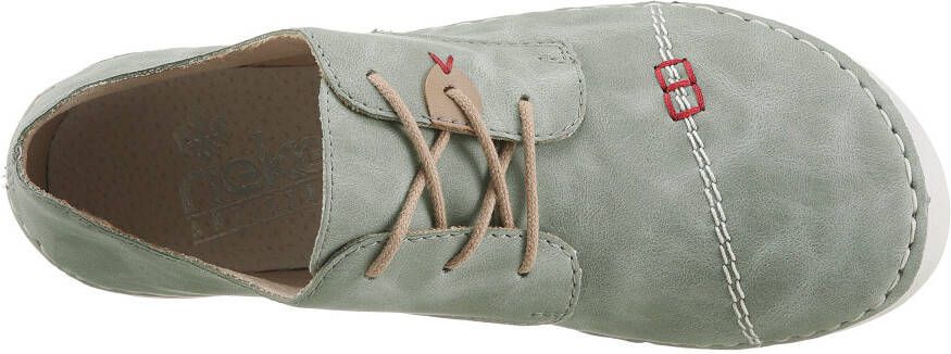 Rieker Sneakers in sportlook vrijetijdsschoen lage schoen veterschoen