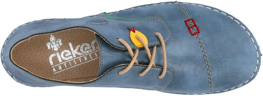 Rieker Sneakers in sportlook vrijetijdsschoen lage schoen veterschoen