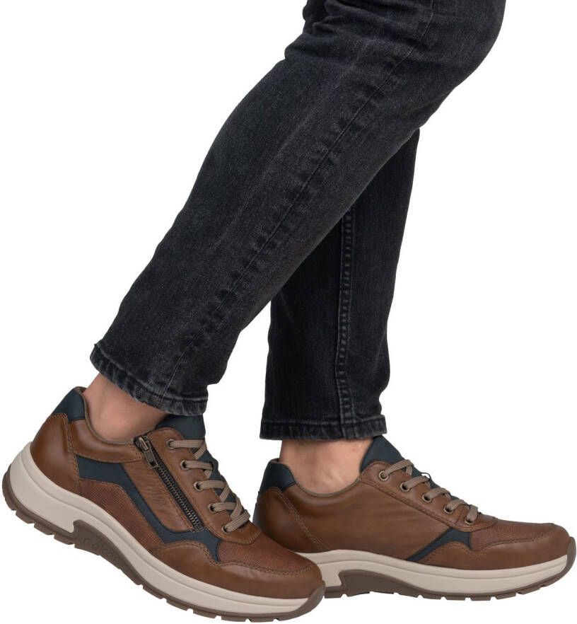 Rieker Sneakers lage schoen vrijetijdsschoen veterschoen in comfortabele vorm