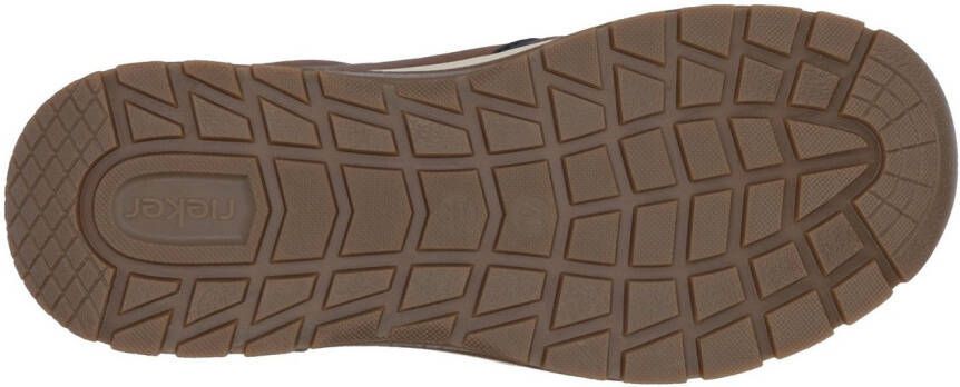 Rieker Sneakers lage schoen vrijetijdsschoen veterschoen in comfortabele vorm