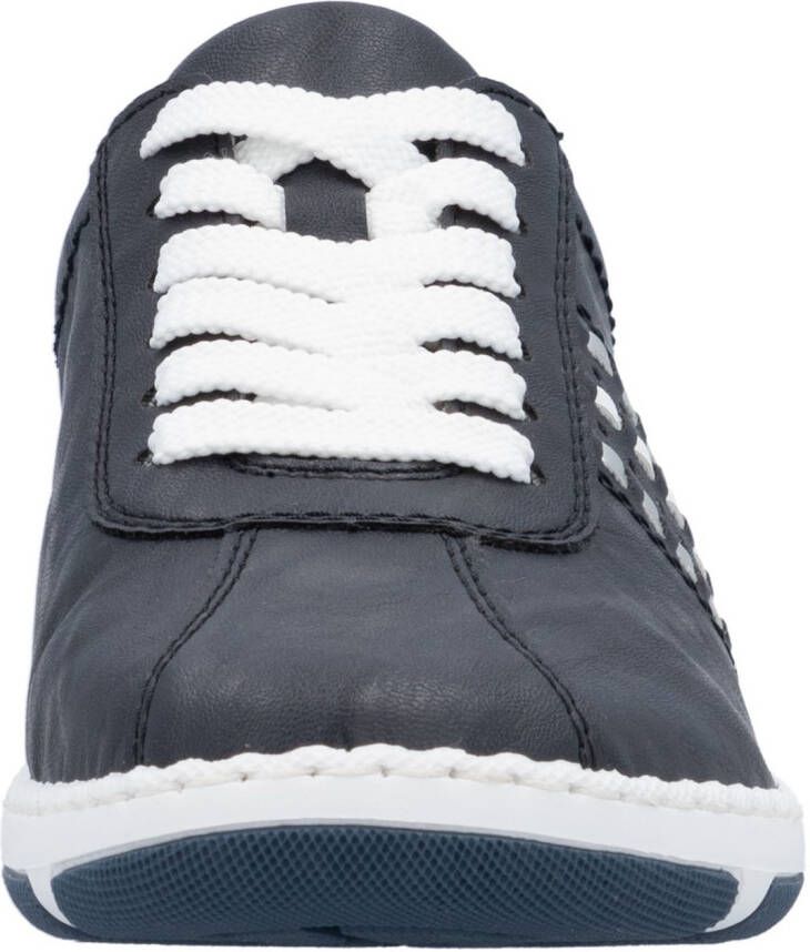 Rieker Sneakers lage schoen vrijetijdsschoen veterschoen met gevoerde schacht