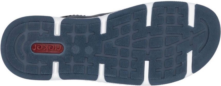 Rieker Sneakers lage schoen vrijetijdsschoen veterschoen met gevoerde schacht