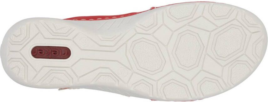Rieker Sneakers lage schoen vrijetijdsschoen veterschoen met ritssluiting