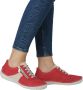Rieker Sneakers lage schoen vrijetijdsschoen veterschoen met ritssluiting - Thumbnail 7