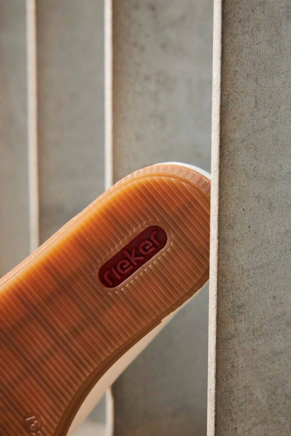Rieker Sneakers lage schoen vrijetijdsschoen veterschoen met ritssluiting