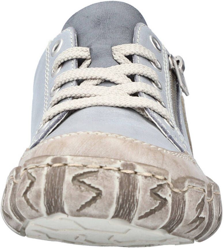Rieker Sneakers met decoratieve rits vrijetijdsschoen lage schoen veterschoen