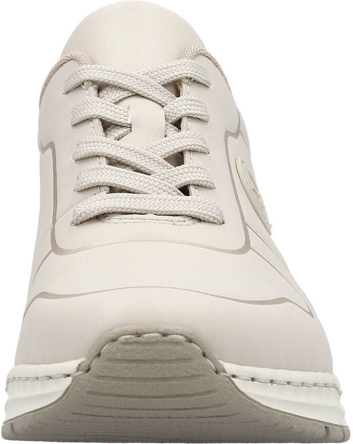 Rieker Sneakers met memosoft-binnenzool vrijetijdsschoen halfhoge schoen veterschoen