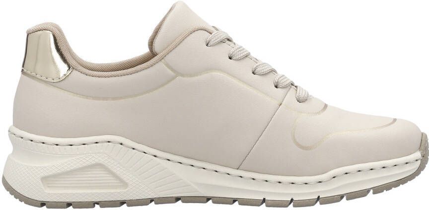 Rieker Sneakers met memosoft-binnenzool vrijetijdsschoen halfhoge schoen veterschoen