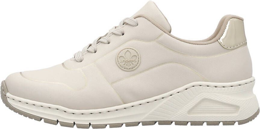 Rieker Sneakers met memosoft-binnenzool vrijetijdsschoen halfhoge schoen veterschoen