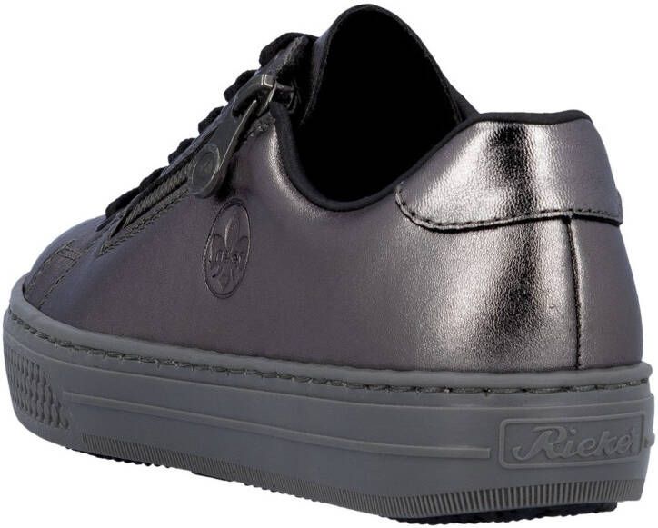 Rieker Sneakers met memosoft-binnenzool vrijetijdsschoen lage schoen veterschoen