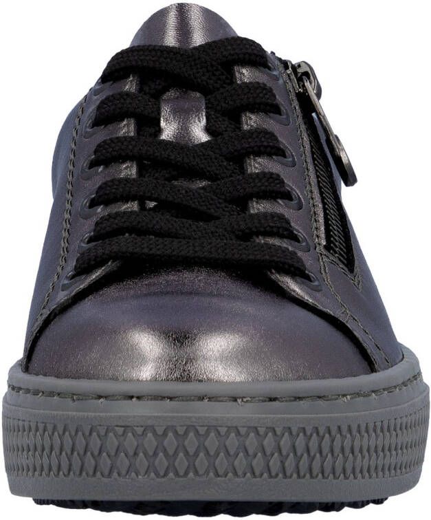 Rieker Sneakers met memosoft-binnenzool vrijetijdsschoen lage schoen veterschoen