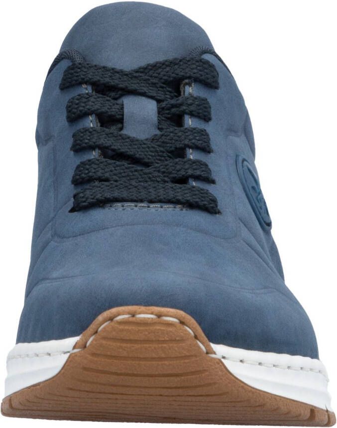 Rieker Sneakers met memosoft-binnenzool vrijetijdsschoen lage schoen veterschoen