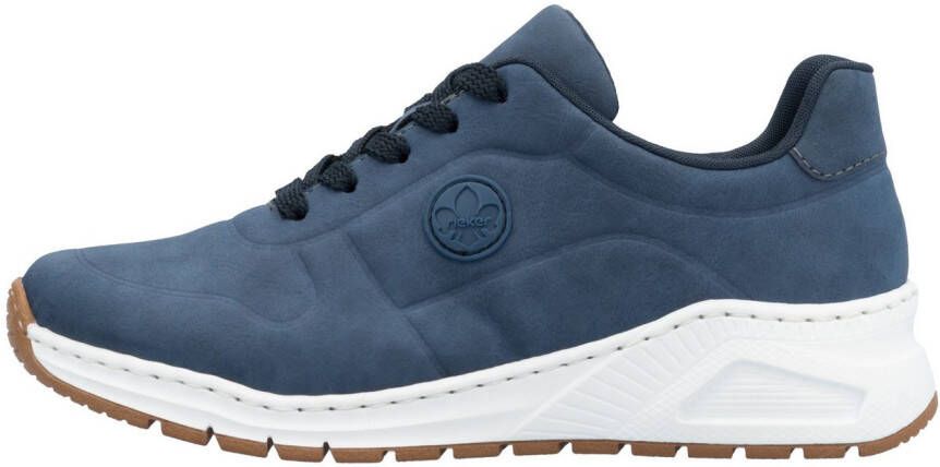 Rieker Sneakers met memosoft-binnenzool vrijetijdsschoen lage schoen veterschoen