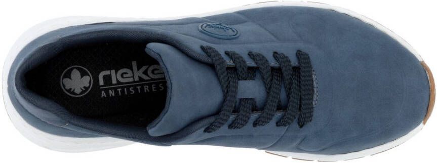 Rieker Sneakers met memosoft-binnenzool vrijetijdsschoen lage schoen veterschoen