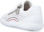 Rieker Witte Leren Sneakers voor Dames White Dames - Thumbnail 6