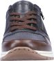 Rieker Sneakers met zijrits vrijetijdsschoen lage schoen veterschoen - Thumbnail 6
