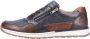 Rieker Sneakers met zijrits vrijetijdsschoen lage schoen veterschoen - Thumbnail 9