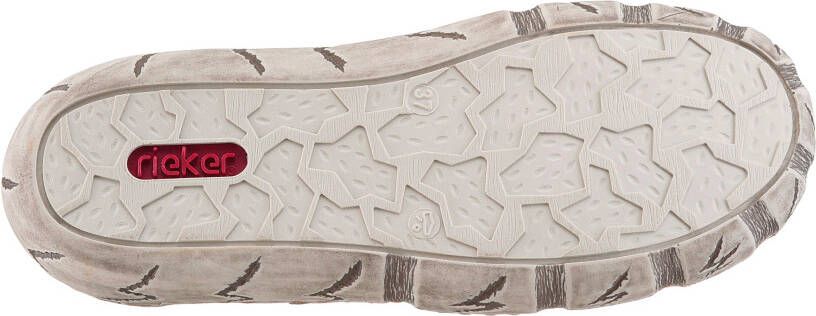Rieker Sneakers met decoratieve rits vrijetijdsschoen lage schoen veterschoen - Foto 12