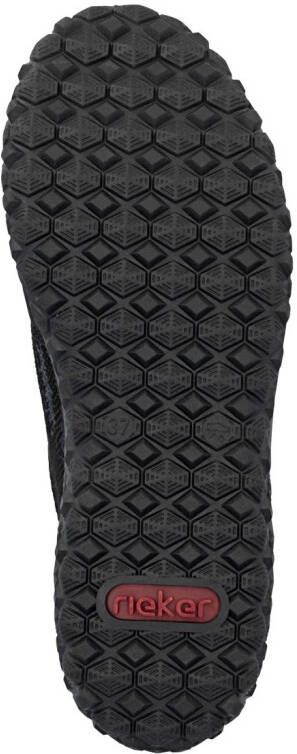 Rieker Sneakers met sleehak Veterschoenen lage schoen vrijetijdssneaker met rits