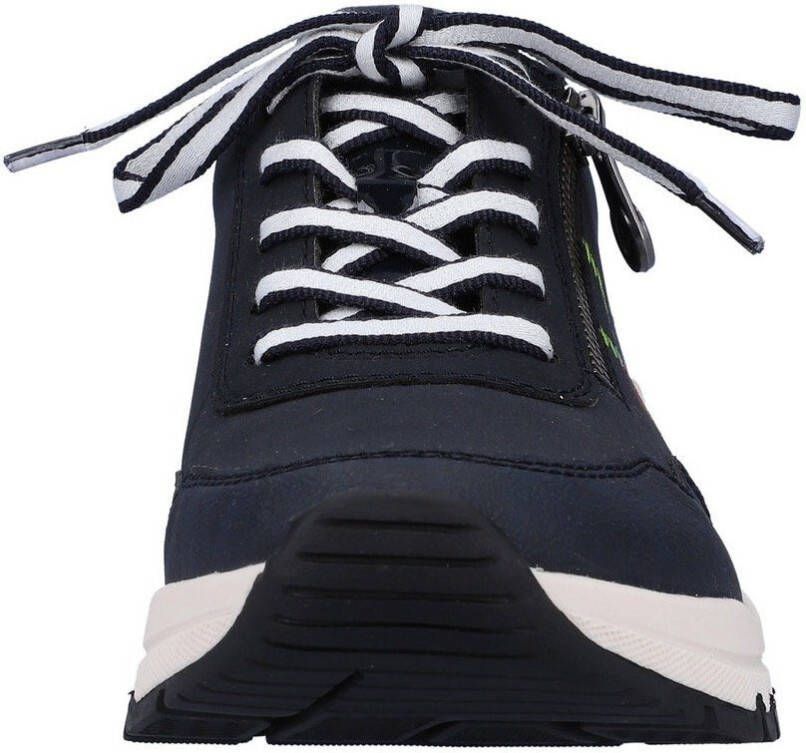 Rieker Sneakers met sleehak vrijetijdsschoen lage schoen veterschoen in comfortabele vorm - Foto 9