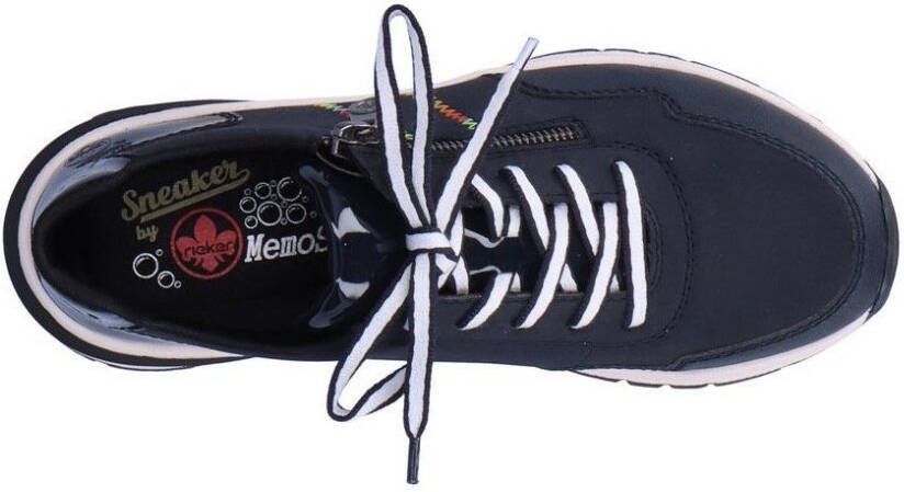 Rieker Sneakers met sleehak vrijetijdsschoen lage schoen veterschoen in comfortabele vorm - Foto 11