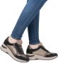 Rieker Sneakers met sleehak vrijetijdsschoen lage schoen veterschoen met schachtversteviging - Thumbnail 9
