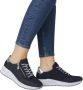 Rieker Sneakers met sleehak lage schoen veterschoen vrijetijdsschoen bedrukt met letters - Thumbnail 10