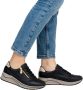 Rieker Sneakers met sleehak lage schoen veterschoen vrijetijdsschoen met zachte inlegzool - Thumbnail 14